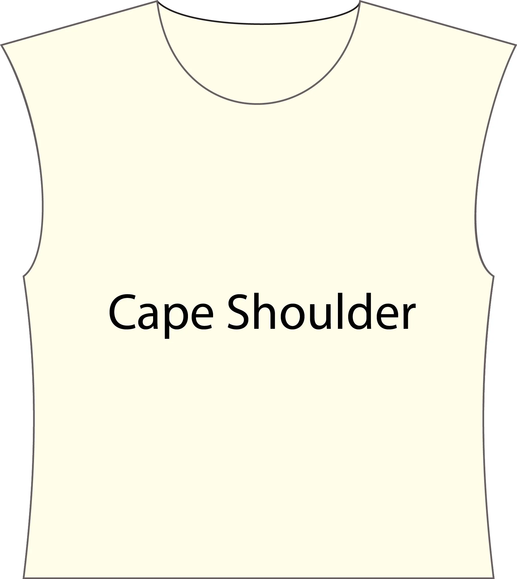 Cape Shoulder lacrosse pinnie design